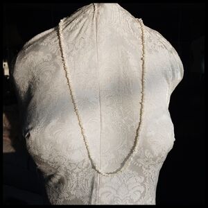 35" Luminous Shell Chip Necklace